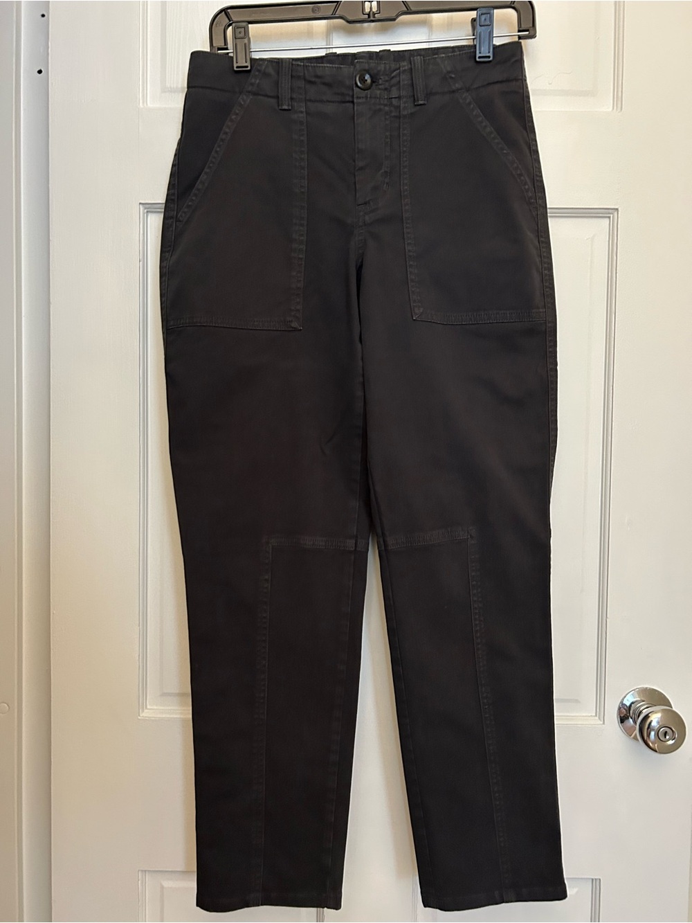 Banana Republic women’s Black Chino Utility Pants